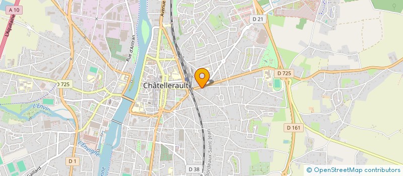 localisation de l'entreprise SNACK CHICKEN à CHATELLERAULT