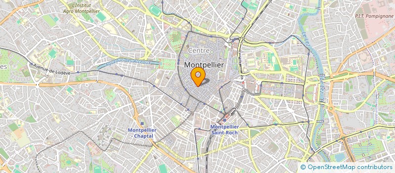localisation de l'entreprise SNACK COMMERCIAL SERVICE à MONTPELLIER