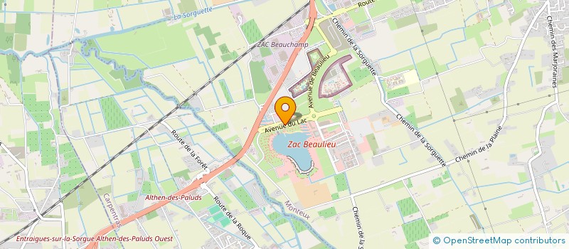 localisation de l'entreprise SNACK DE LA DUNE  MONTEUX