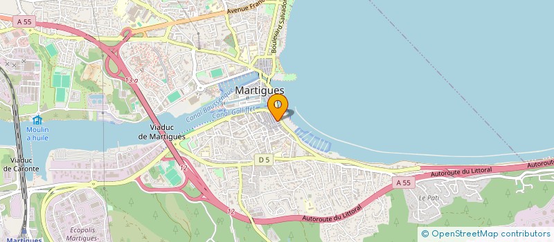 localisation de l'entreprise SNACK DES AMIS à MARTIGUES