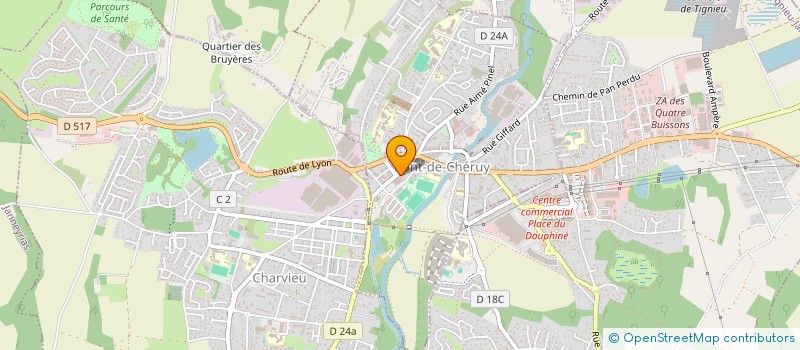 localisation de l'entreprise SNACK DES AURESS  PONT-DE-CHERUY