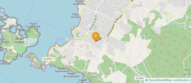 localisation de l'entreprise SNACK DU 83 à SIX-FOURS-LES-PLAGES