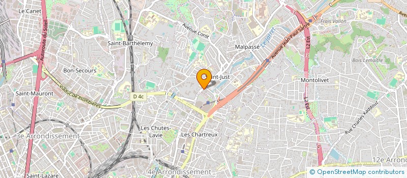 localisation de l'entreprise SNACK DU DOME à MARSEILLE