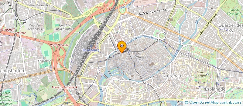 localisation de l'entreprise SNACK EPHESE SARL à STRASBOURG
