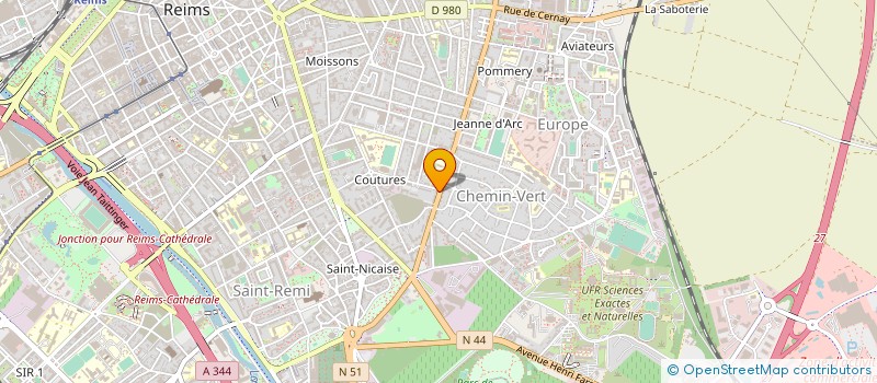 localisation de l'entreprise SNACK-EVENT à REIMS