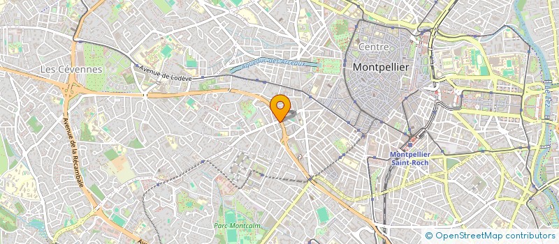 localisation de l'entreprise SNACK FIGUEROLLES  MONTPELLIER