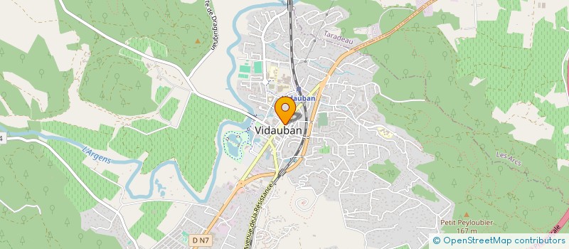 localisation de l'entreprise SNACK ISTANBUL  VIDAUBAN