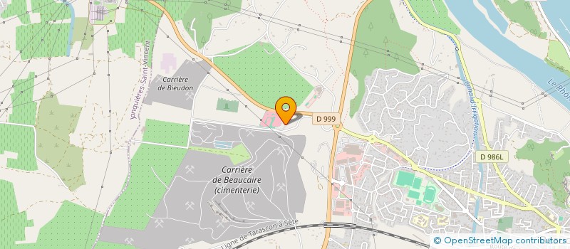 localisation de l'entreprise SNACK KART à BEAUCAIRE