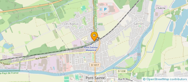 localisation de l'entreprise SNACK KING  LES AGEUX