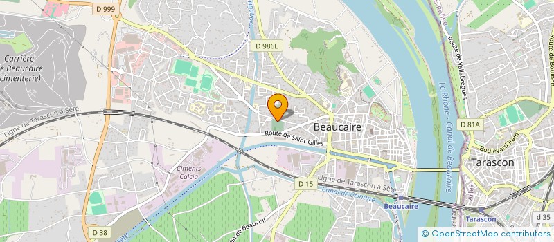localisation de l'entreprise SNACK LA COUPURE à BEAUCAIRE