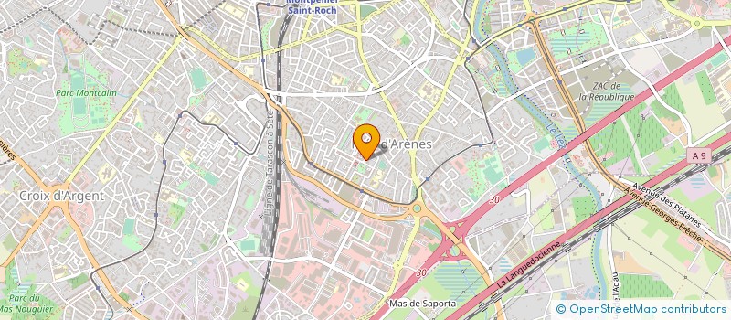localisation de l'entreprise SNACK LA PAUSE à MONTPELLIER