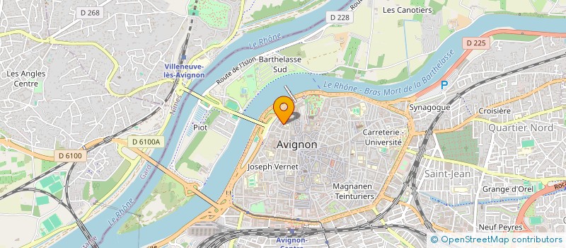 localisation de l'entreprise SNACK LE C'19  ENTRAIGUES-SUR-LA-SORGUE