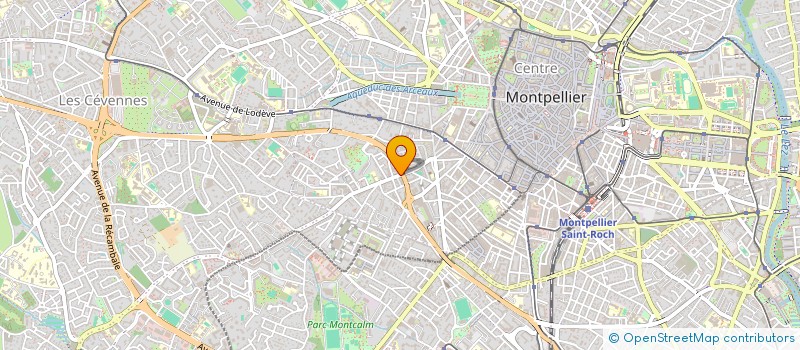 localisation de l'entreprise SNACK LE MEXICAIN à MONTPELLIER