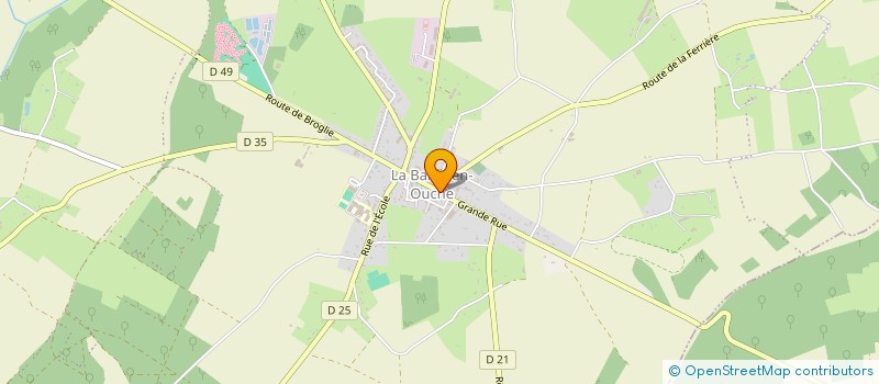 localisation de l'entreprise SNACK LES BARRES  MESNIL-EN-OUCHE