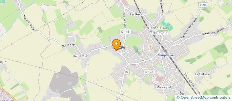 localisation de l'entreprise SNACK LUDO SARL  TEMPLEUVE-EN-PEVELE