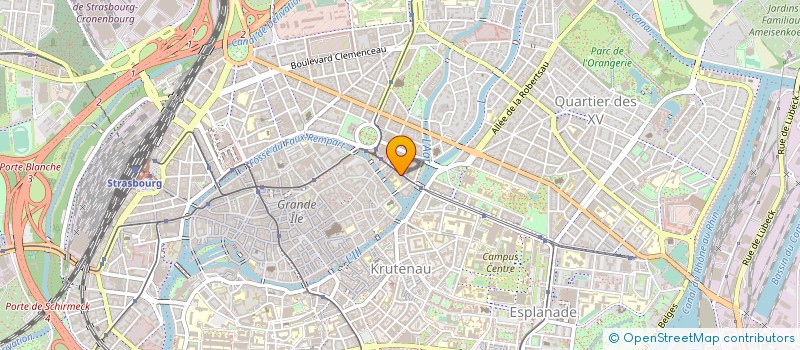 localisation de l'entreprise SNACK MICHEL à STRASBOURG
