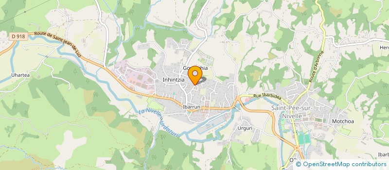 localisation de l'entreprise SNACK & MOI  SAINT-PEE-SUR-NIVELLE