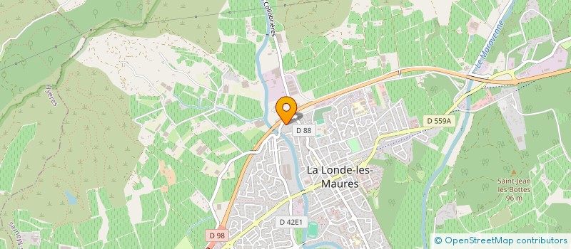 localisation de l'entreprise SNACK POINT BREAK  LA LONDE-LES-MAURES