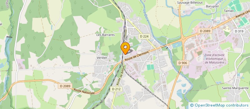 localisation de l'entreprise SNACK RAPIDO  PESCHADOIRES