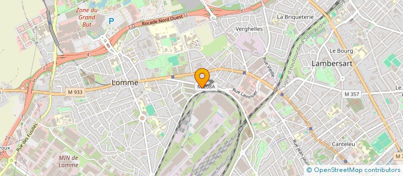 localisation de l'entreprise SNACK ZAGOURA à LILLE
