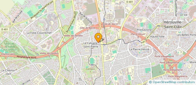localisation de l'entreprise SNACK17 & EPICERIE17 à CAEN
