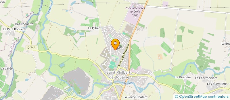 localisation de l'entreprise SNACKING DINER  SAINT-PHILBERT-DE-BOUAINE