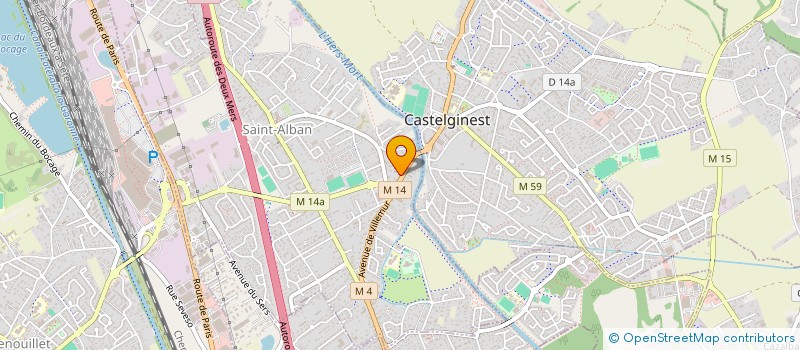 localisation de l'entreprise SNACKING ENTRE NOUS à SAINT-ALBAN