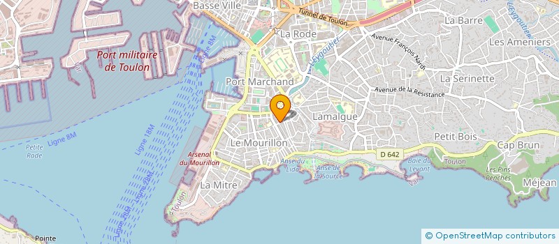 localisation de l'entreprise SNACKY SAVEURS à TOULON