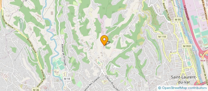 localisation de l'entreprise SNADEC ASSAINISSEMENT à CAGNES-SUR-MER
