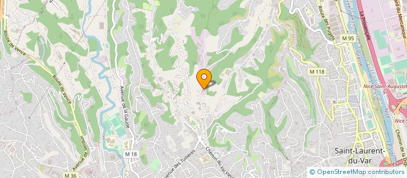 localisation de l'entreprise SNADEC ENVIRONNEMENT SOCIETE NATIONALE DE DECONTAMINATION  CAGNES-SUR-MER