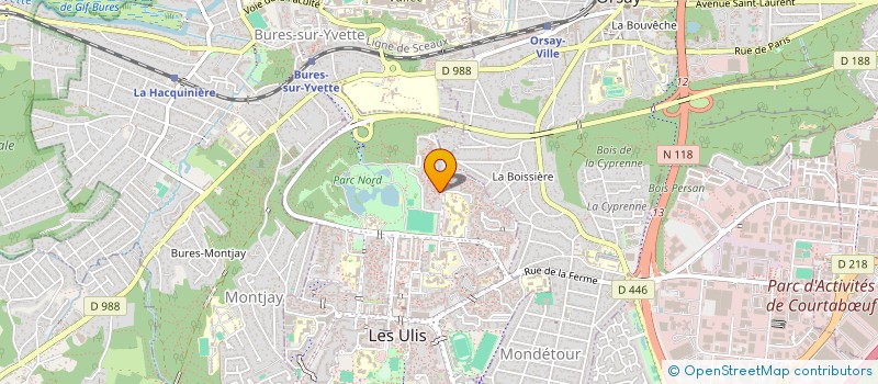 localisation de l'entreprise SNAG à LES ULIS