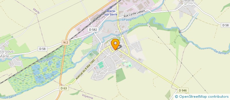 localisation de l'entreprise SNAGA ABEILLE  MARLE