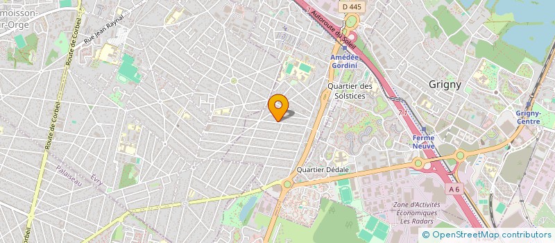 localisation de l'entreprise SNAI CORP à VIRY-CHATILLON