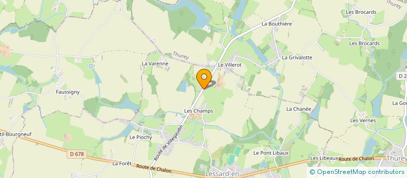 localisation de l'entreprise SNAIL INK  LESSARD-EN-BRESSE