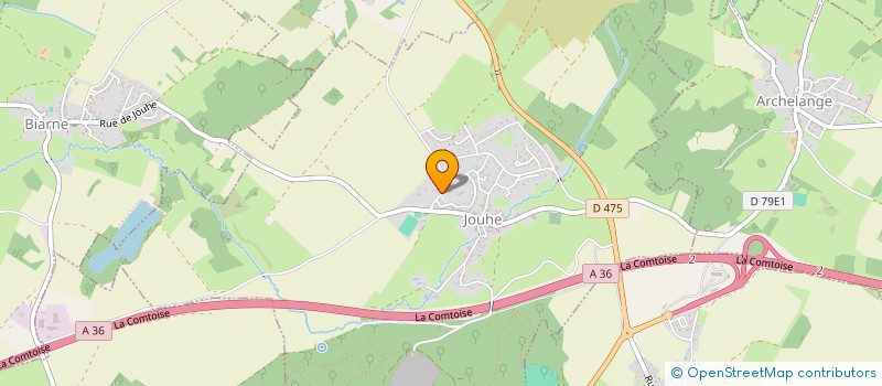 localisation de l'entreprise SNAIL PROD  JOUHE