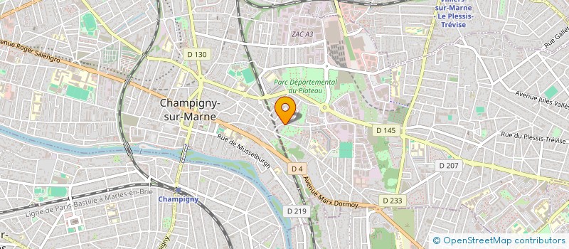 localisation de l'entreprise SNAIPE MANAGEMENT à CHAMPIGNY-SUR-MARNE