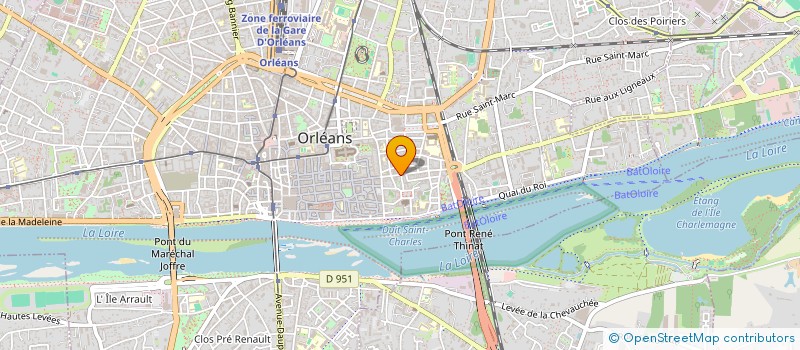 localisation de l'entreprise SNAKE BITE à ORLEANS