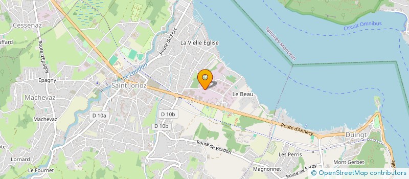 localisation de l'entreprise SNAP à SAINT-JORIOZ