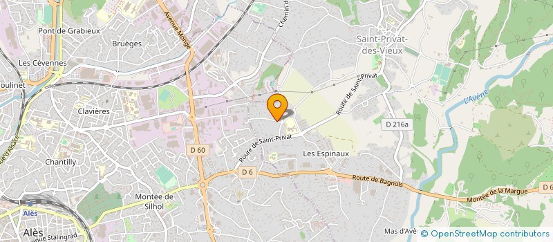 localisation de l'entreprise SNAP-IN  SAINT-PRIVAT-DES-VIEUX