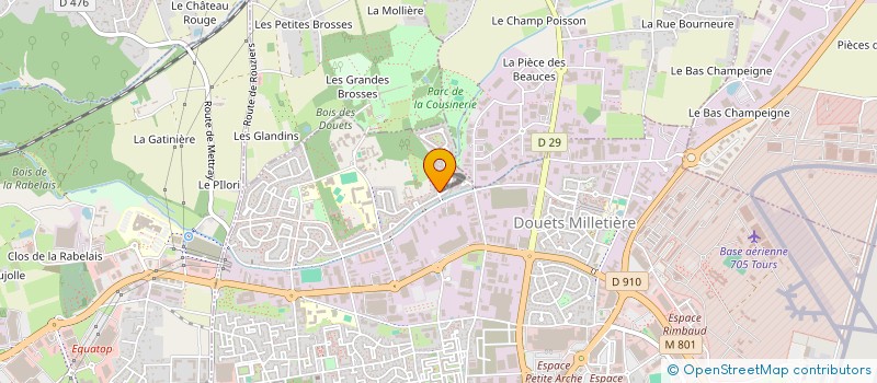 localisation de l'entreprise SNAP ME MORE à TOURS