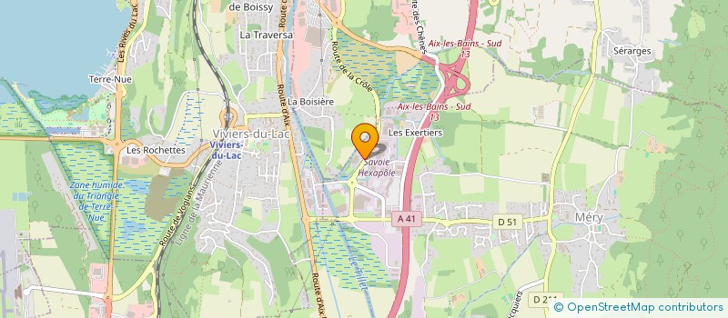 localisation de l'entreprise SNAPRIM à MERY