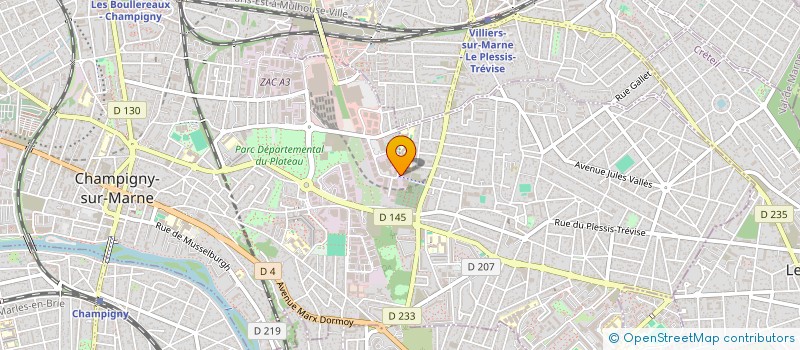 localisation de l'entreprise SNAPS CONSULTING à CHAMPIGNY-SUR-MARNE