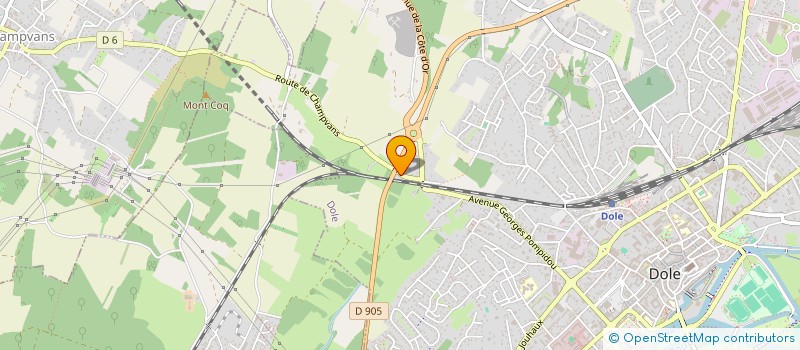 localisation de l'entreprise SNAPSHOT PHOTOGRAPHIE  DOLE