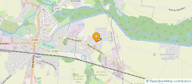 localisation de l'entreprise SNAPY HAM  HAM