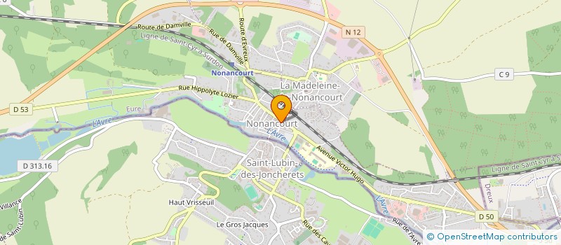 localisation de l'entreprise SNAR  NONANCOURT