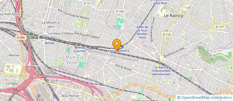 localisation de l'entreprise SNAR INVEST à VILLEMOMBLE