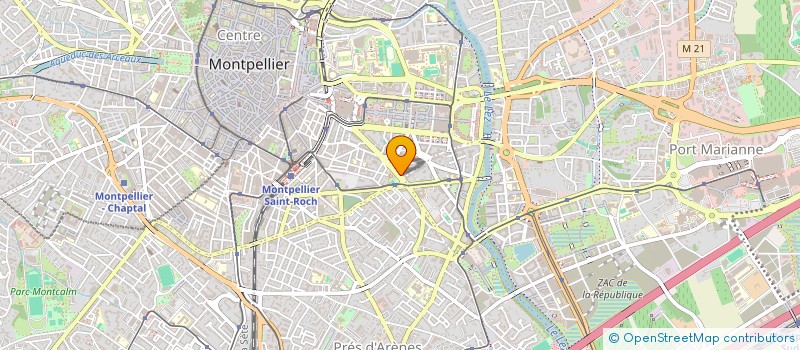 localisation de l'entreprise SNARK à MONTPELLIER