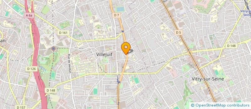 localisation de l'entreprise SNATCH IMMOBILIER à VILLEJUIF