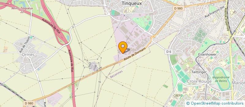 localisation de l'entreprise SNB à TINQUEUX