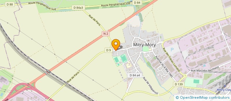 localisation de l'entreprise SNB à MITRY-MORY
